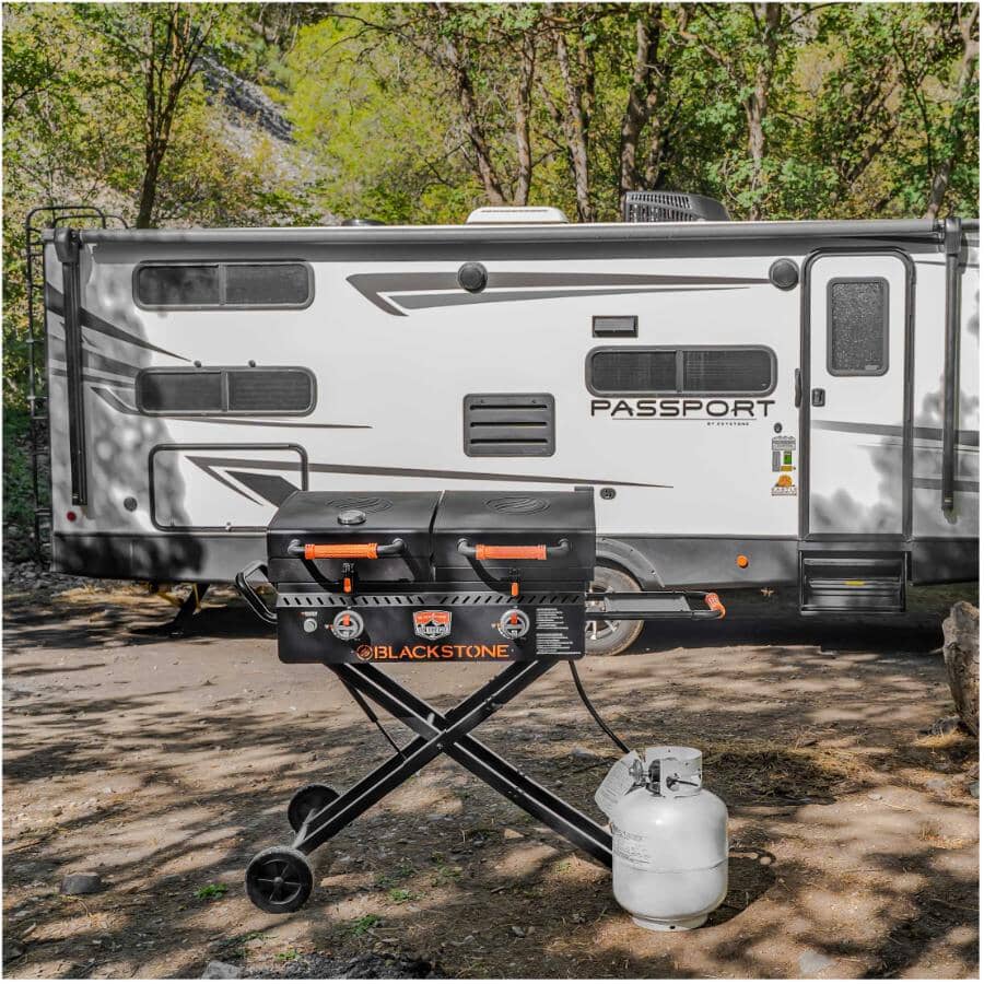 Tailgater Propane Griddle Station - 2 Burner