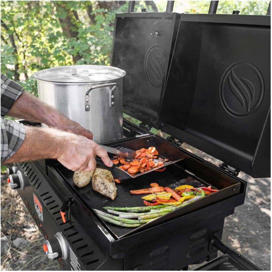 Tailgater Propane Griddle Station - 2 Burner