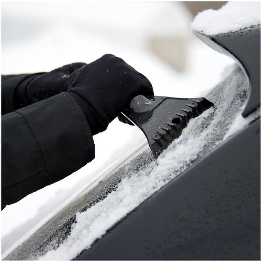 Snow Brush with Scraper and Comfort Grip - 35"