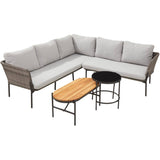 Providence Sectional Set - with Cushions, 4 Piece