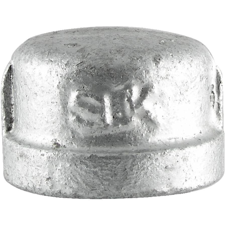 1-1/4" Galvanized Cap