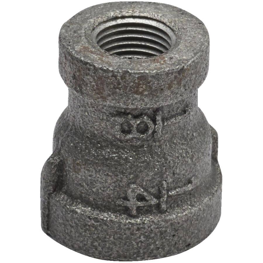 1/4" x 1/8" Black Iron Reducing Coupling