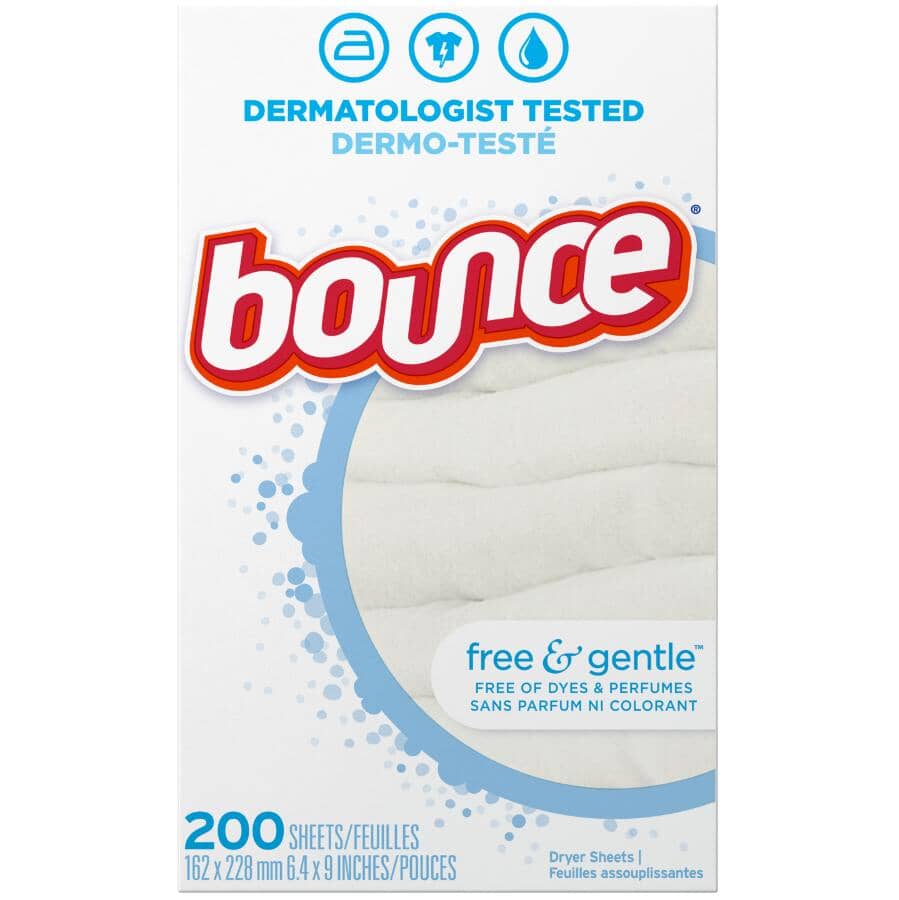 Free & Gentle Dryer Sheets - 200 Count