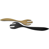 Bamboo Salad Serving set, Grey