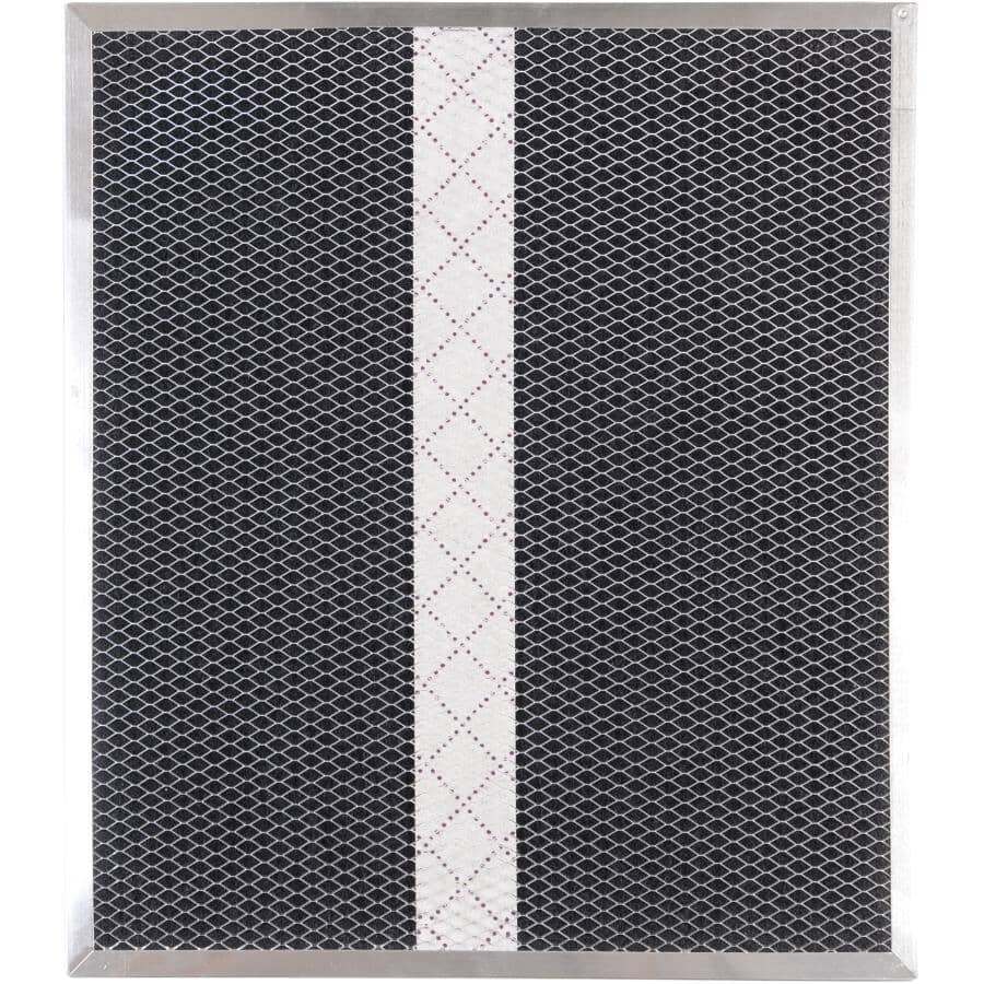 Charcoal Range Hood Replacement Filters (F) - for Non Ducted Hoods, 2 Pack