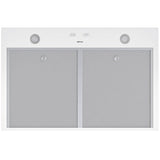 Glacier 30" Under Cabinet Range Hood - 350 Max Blower CFM, White