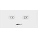 Glacier 30" Under Cabinet Range Hood - 350 Max Blower CFM, White