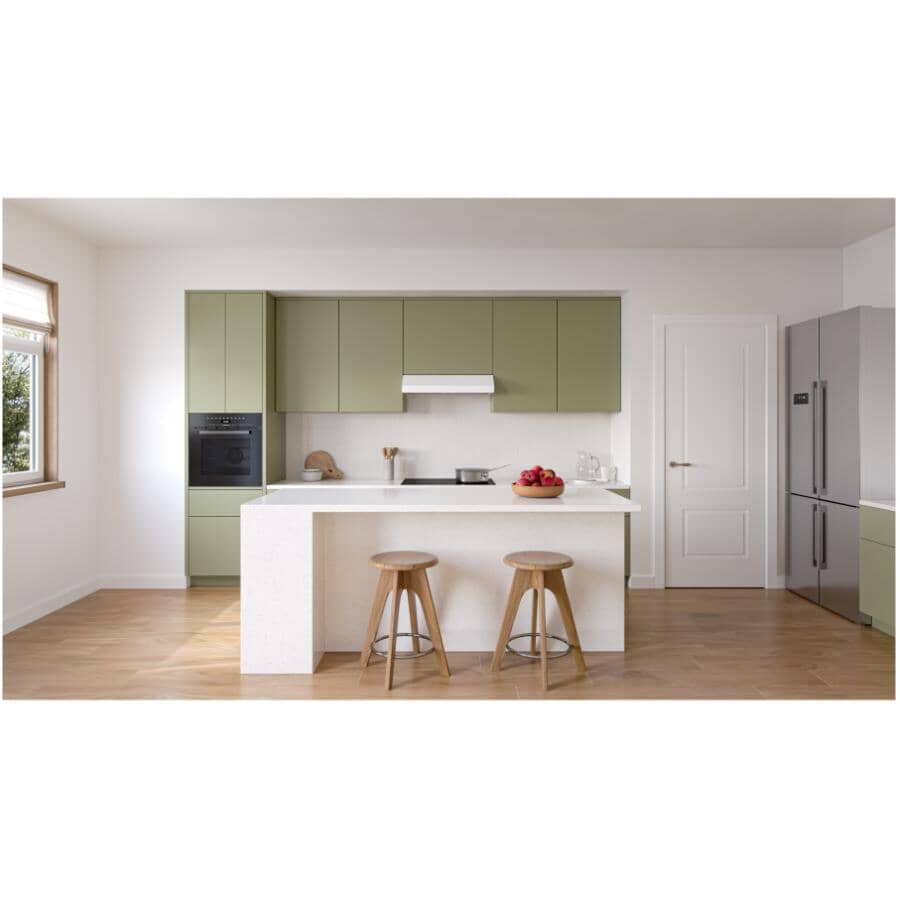 Glacier 30" Under Cabinet Range Hood - 350 Max Blower CFM, White