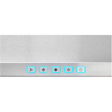 Traditional Pyramid Wall Mounted Range Hood - with LED Light, 30", Stainless Steel