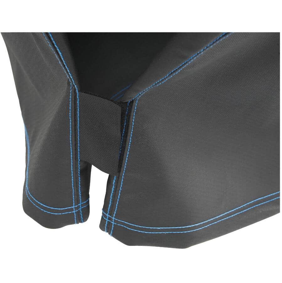 51" x 23" x 46" PVC Barbecue Cover, with Polyester Backing