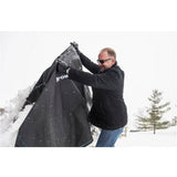 51" x 23" x 46" PVC Barbecue Cover, with Polyester Backing