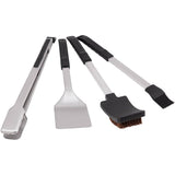 Baron Stainless Steel BBQ Tool Set - 4 Piece