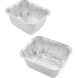 BBQ Aluminum Foil Drip Pans - 4.75" x 5.75", 3 Pack