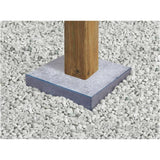 3-1/2" x 18" x 18" Concrete Footing Block