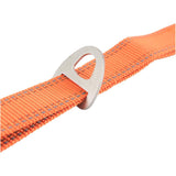 Polyester Webbing Dog Leash - Safety Orange, 1" x 6'
