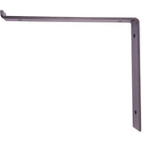 12" Decorative Shelf Bracket - Black