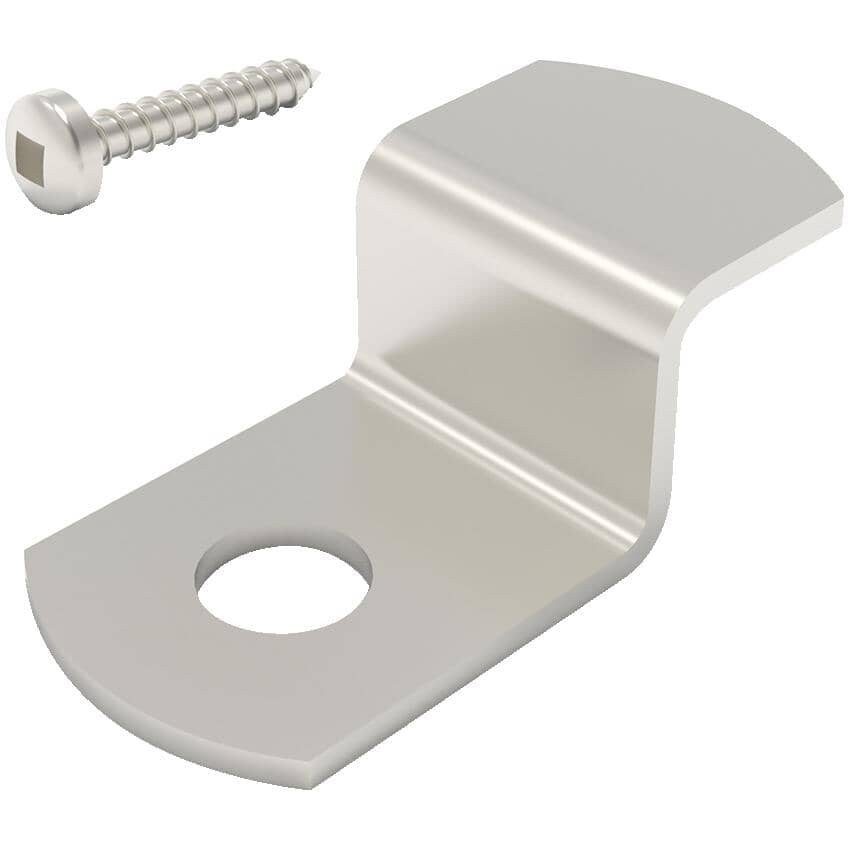 8 Pack Nickel Mirror Clips