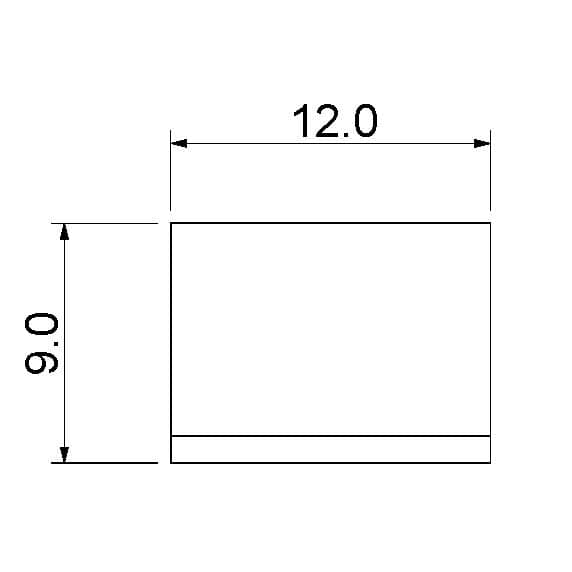 8 Pack Nickel Mirror Clips