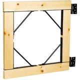 Gate Bracket Kit with Four Brackets