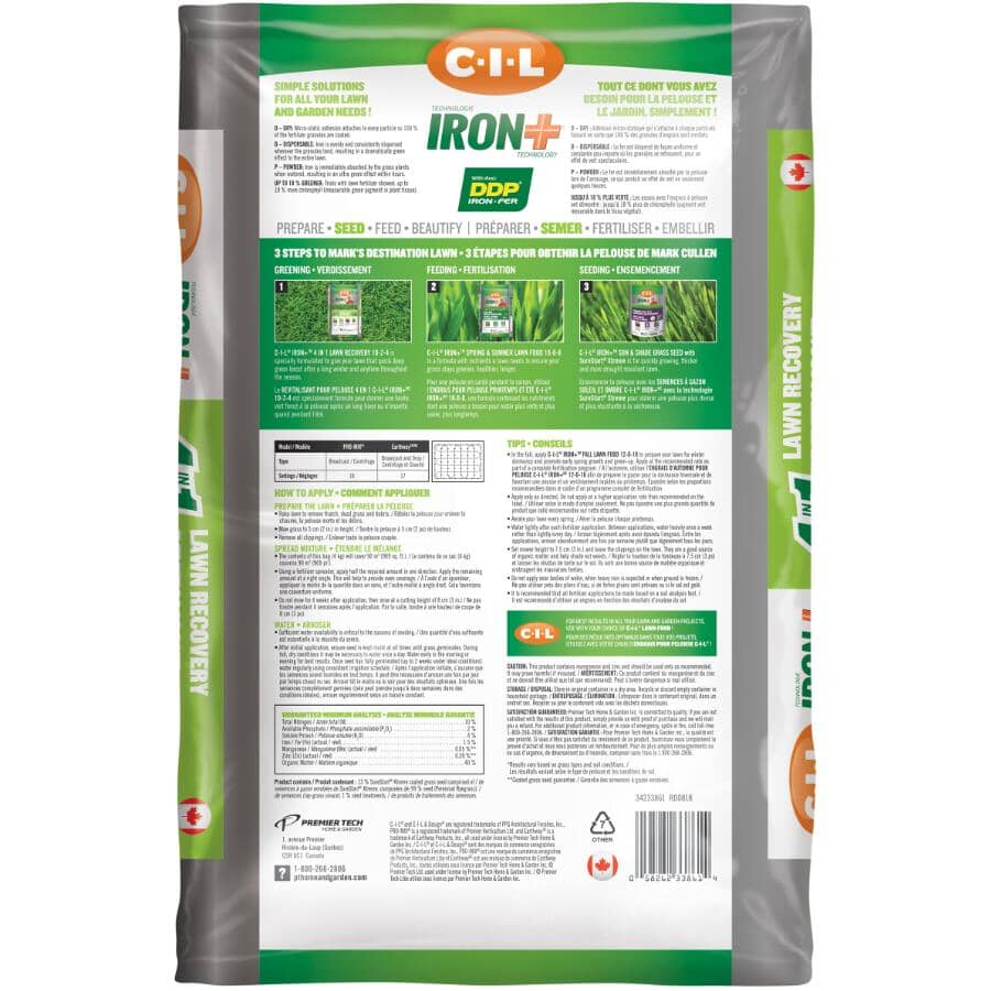 4kg Iron+ Lawn Recovery and Repair