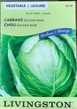 Golden Acre Cabbage Seeds