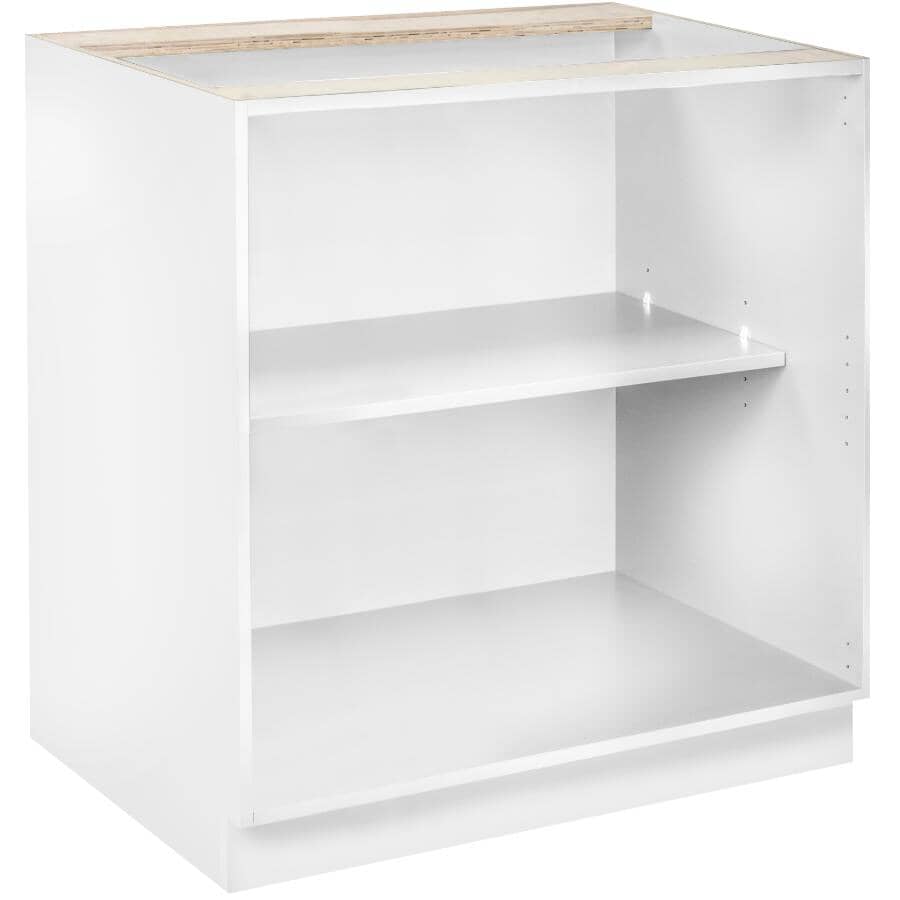 Knockdown Base Cabinet - White, 30"