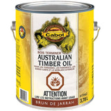 Australian Timber Oil Stain - Jarrah Brown, 3.78 L