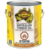 Wood Finish Australian Timber Oil Stain - Honey Teak, 3.78 L