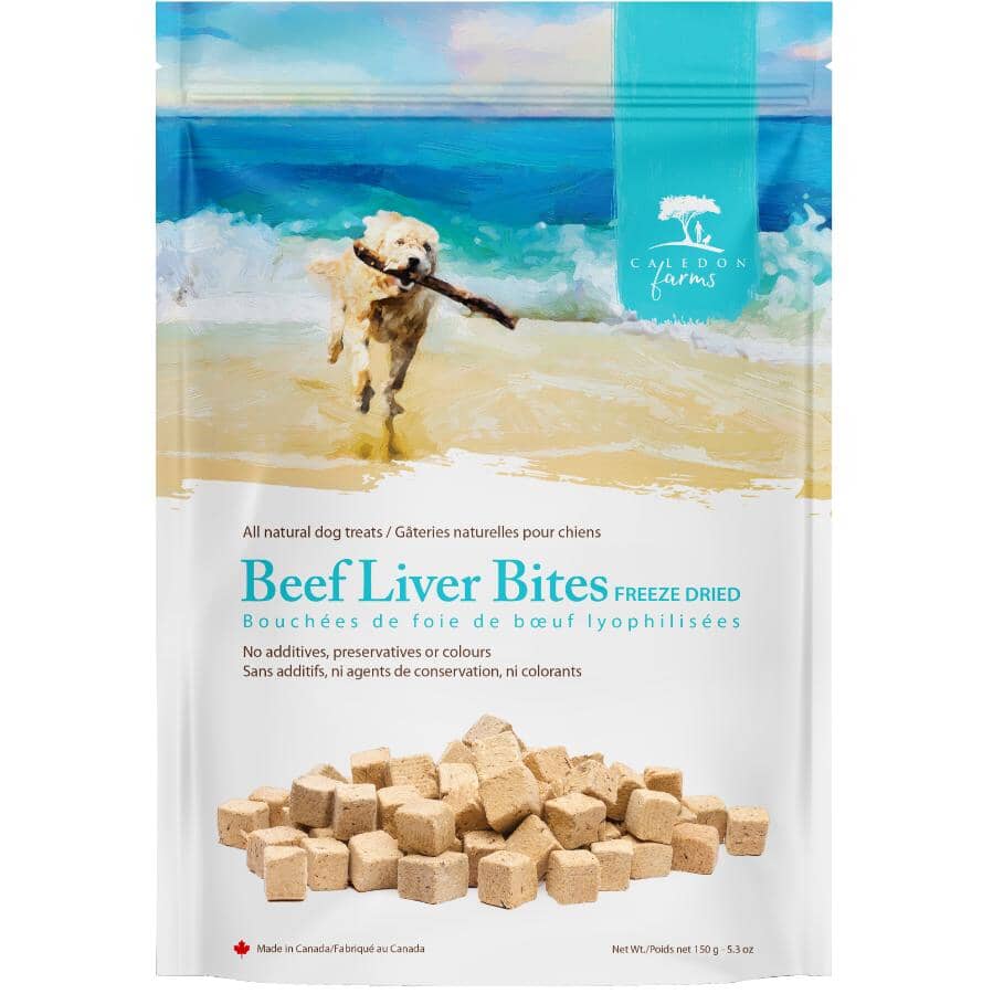 Freeze Dried Liver Bites Dog Treats - 150 g