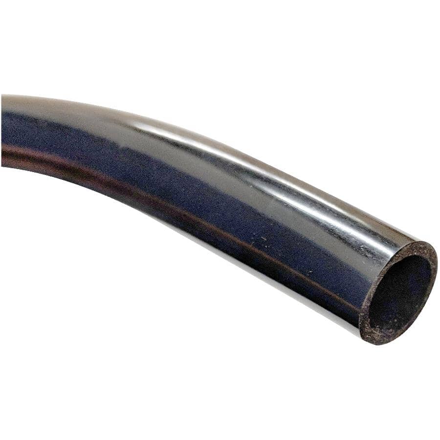 Black Vinyl Tubing - 1/2" Inside Diameter x 5/8" Outside Diameter x 10'
