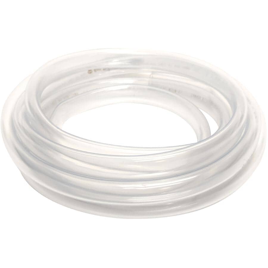 Clear Vinyl Tubing - 1/2" Inside Diameter x 5/8" Outside Diameter x 40'
