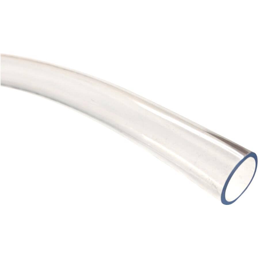 Clear Vinyl Tubing - 5/8" Inside Diameter x 3/4" Outside Diameter x 10'