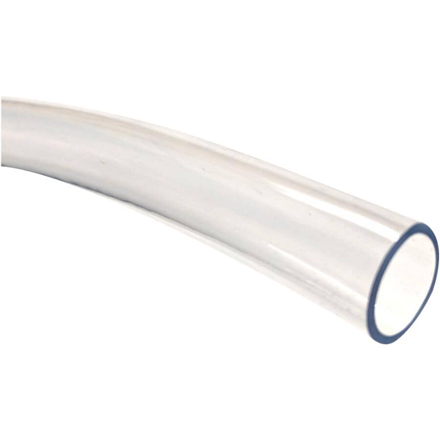 Clear Vinyl Tubing - 1/2" Inside Diameter x 5/8" Outside Diameter x 20'