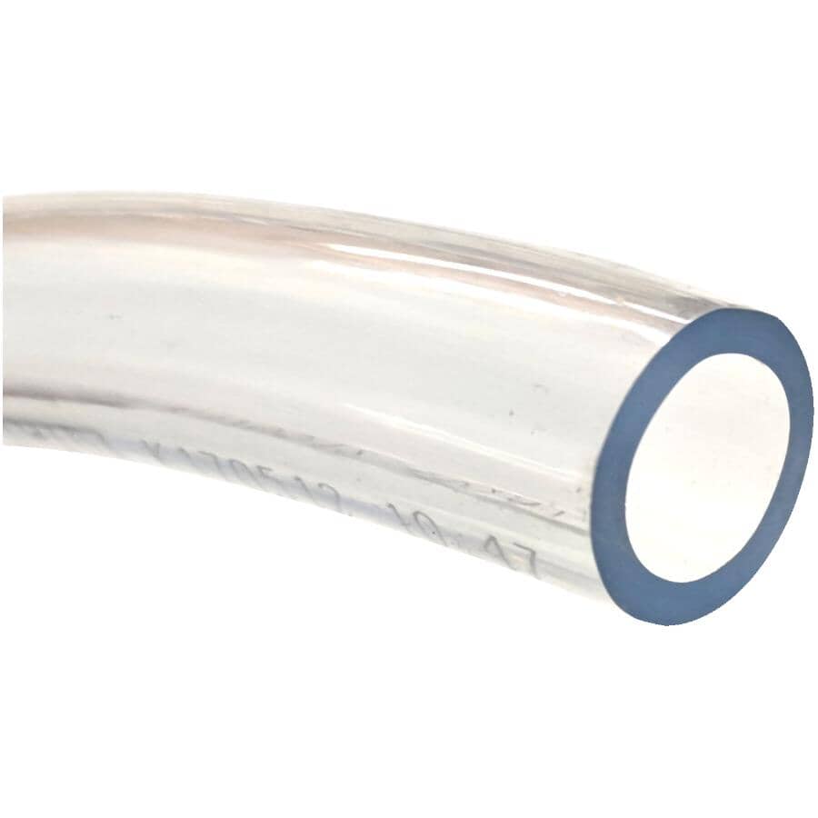 Clear Vinyl Tubing - 5/8" Inside Diameter x 7/8" Outside Diameter x 10'