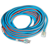 SJEOW Blue & Orange Heavy Duty Outdoor Lighted Extension Cord - 15 m