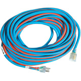 SJEOW Blue & Orange Heavy Duty Outdoor Lighted Extension Cord - 30 m