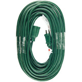 SJTW Green Outdoor Extension Cord - 24 m