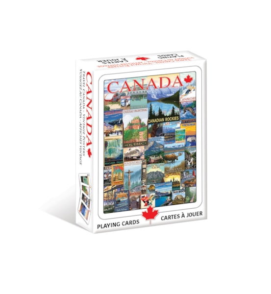 Travel Canada Playing Cards
