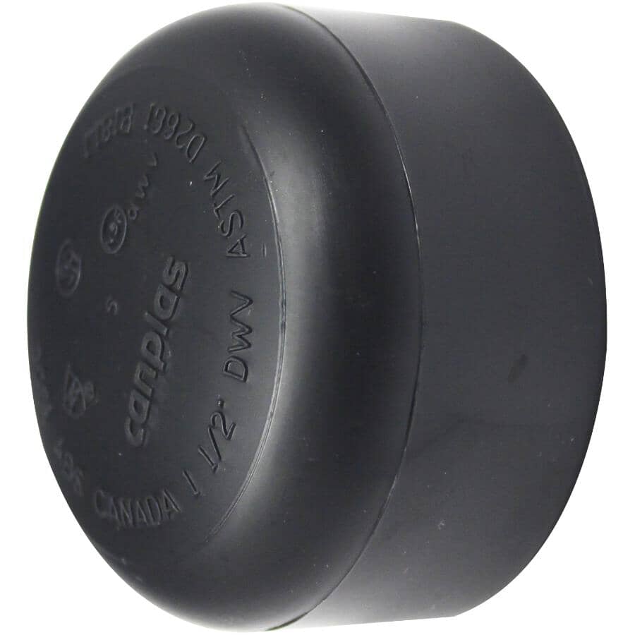 1-1/2" Hub ABS Cap