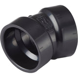 1-1/2" Hub x Hub ABS 22.5 Degree Elbow