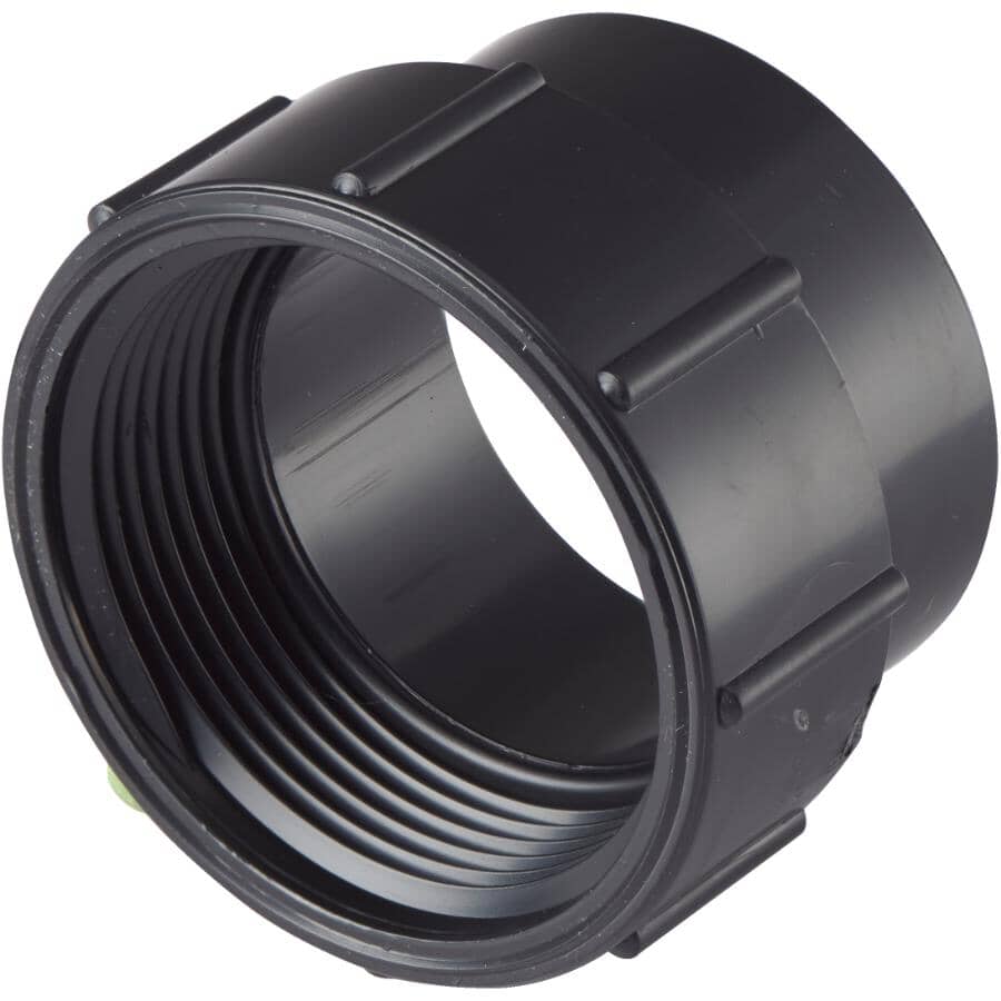 1-1/2" Spigot x FPT ABS Cleanout Fitting