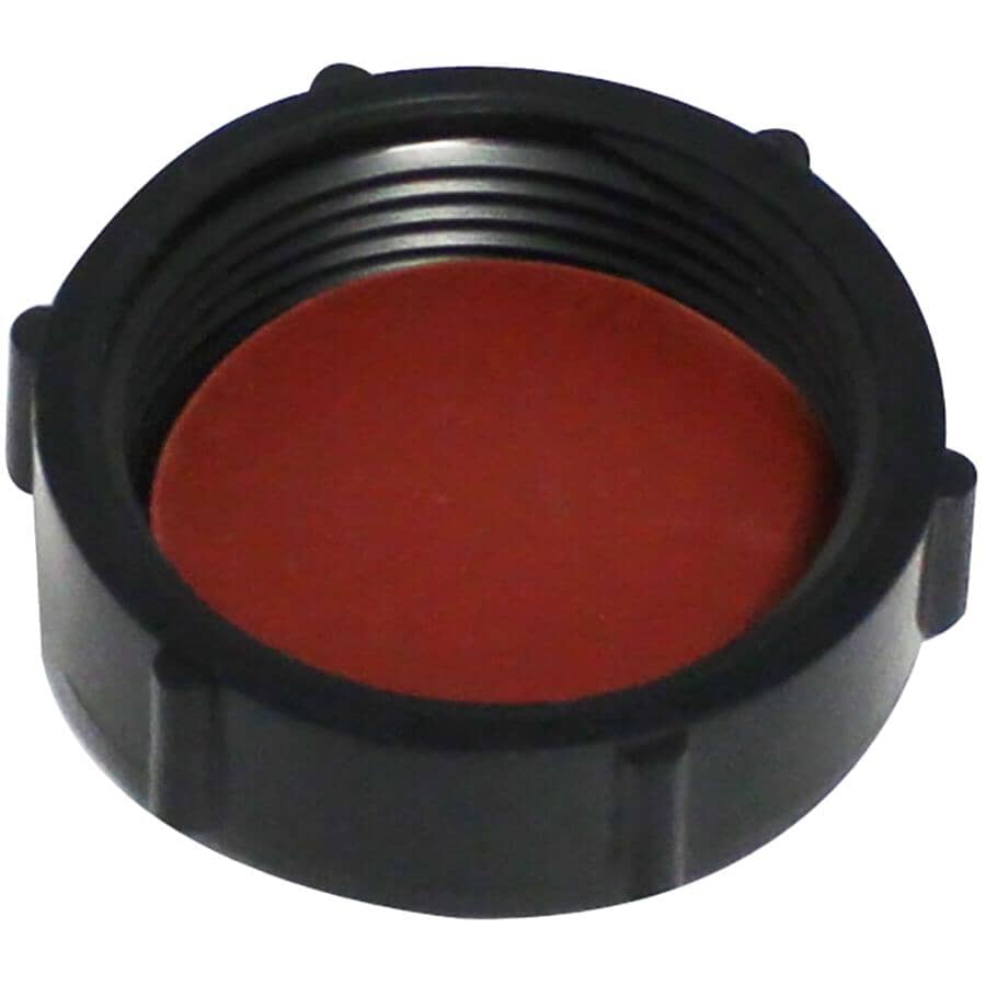 2" ABS DWV P-Trap Cleanout Cap with Gasket