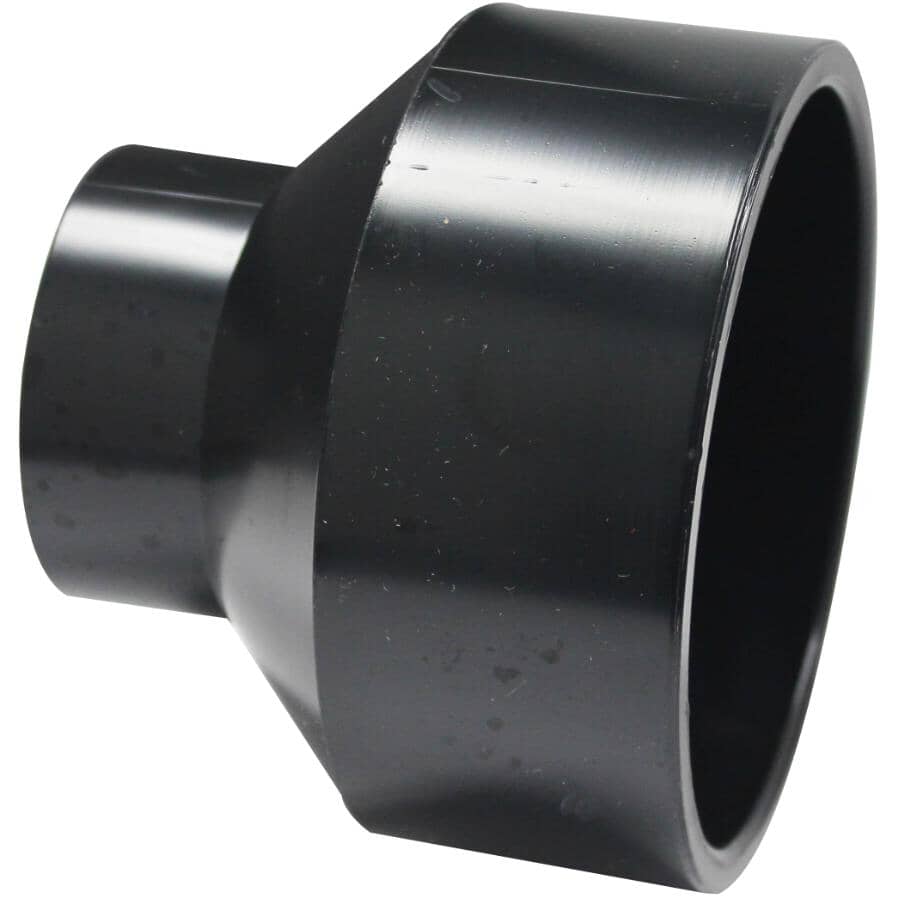 3" Hub x 1-1/2" Hub ABS Reducing Coupling