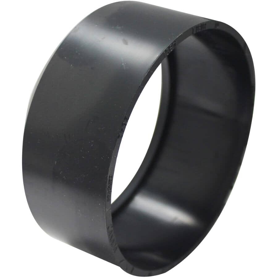 4" Spigot x 4" Hub ABS Adapter Bushing