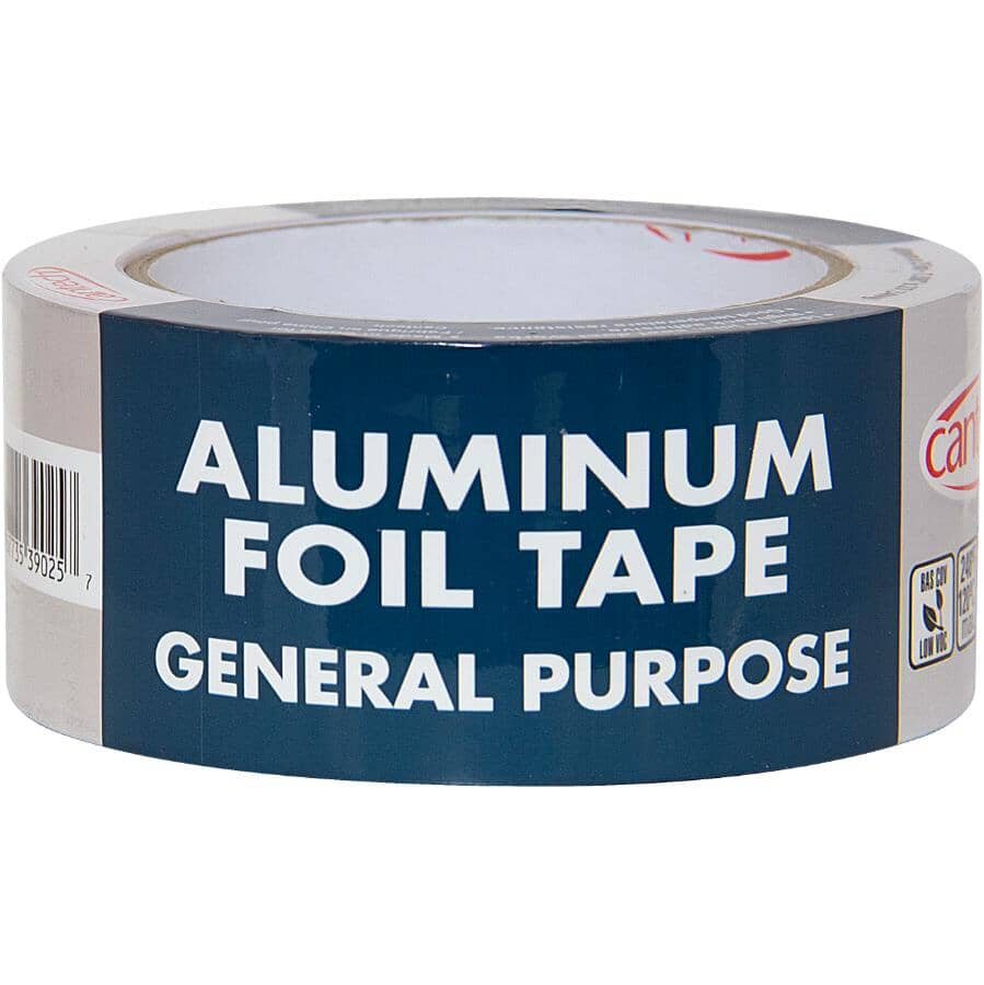Duct Sealing Aluminum Tape - 1.88" x 27.34 yards (48 mm x 25 m)