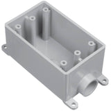 1/2" FSE PVC Single Gang Box