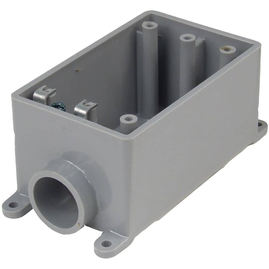 3/4" FSE PVC Single Gang Box