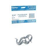 5 Pack 3/4" 2 Hole PVC Conduit Clamps
