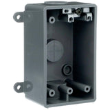 Grey Weatherproof Rectangular T-Box
