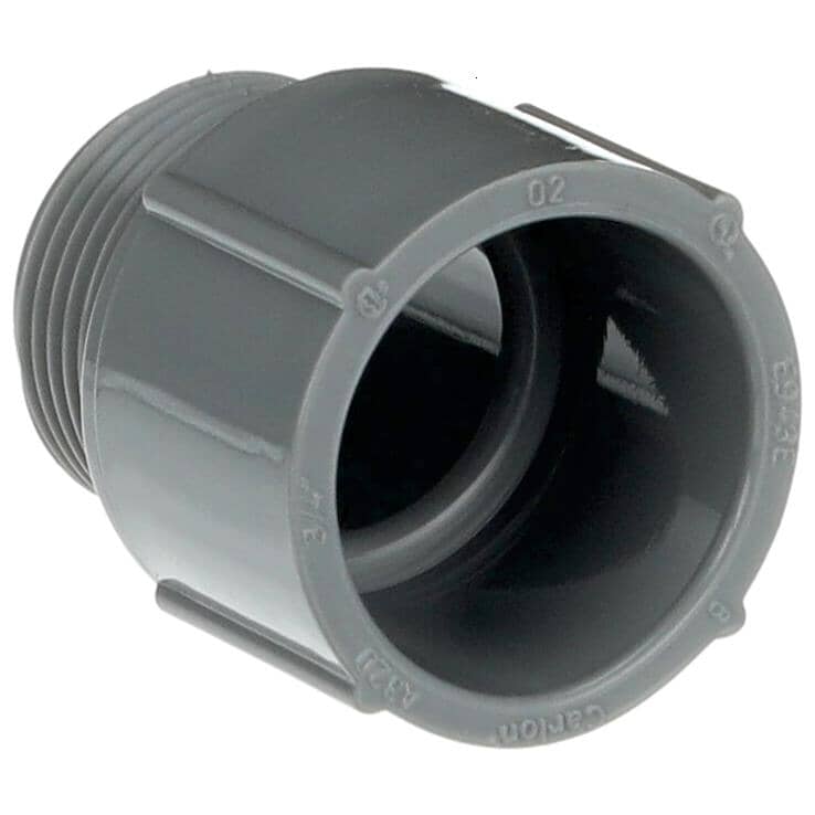Schedule 40 PVC Male Adapter - 3/4"